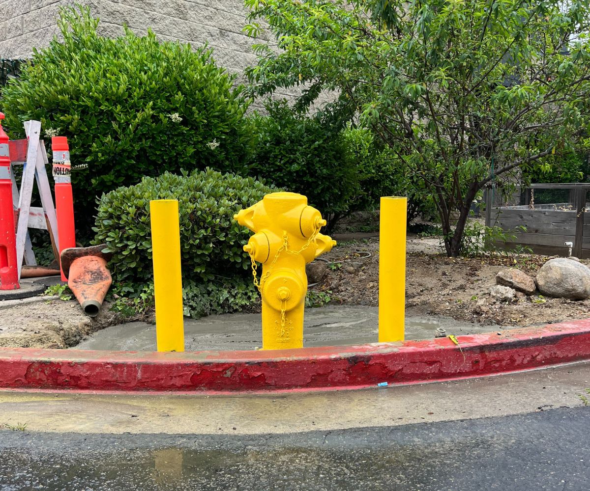 hydrant flow fire hydrant install