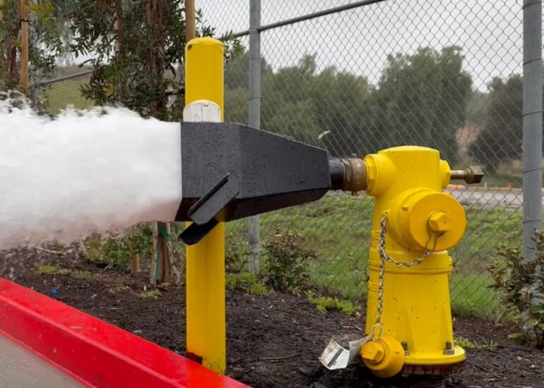 hydrant flow fire hydrant repair install