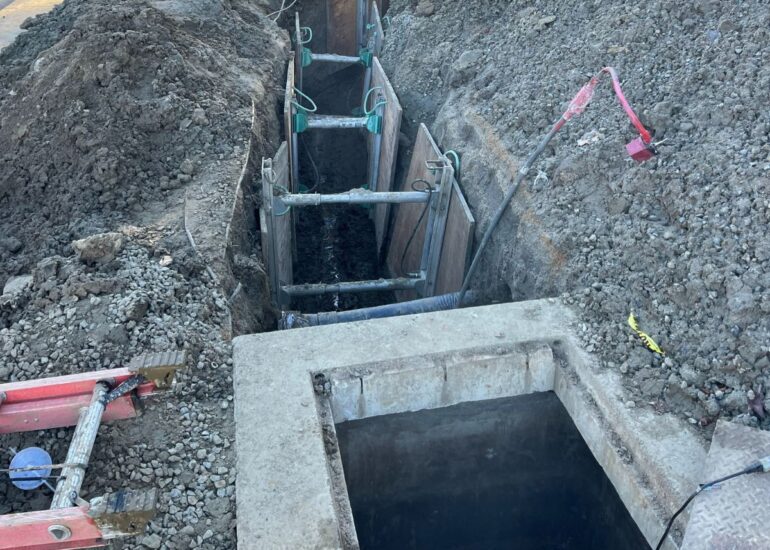 hydrant flow underground fire system repair install